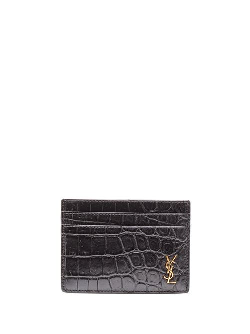 Monogram Card Holder SAINT LAURENT | 607603 DZE0W1000